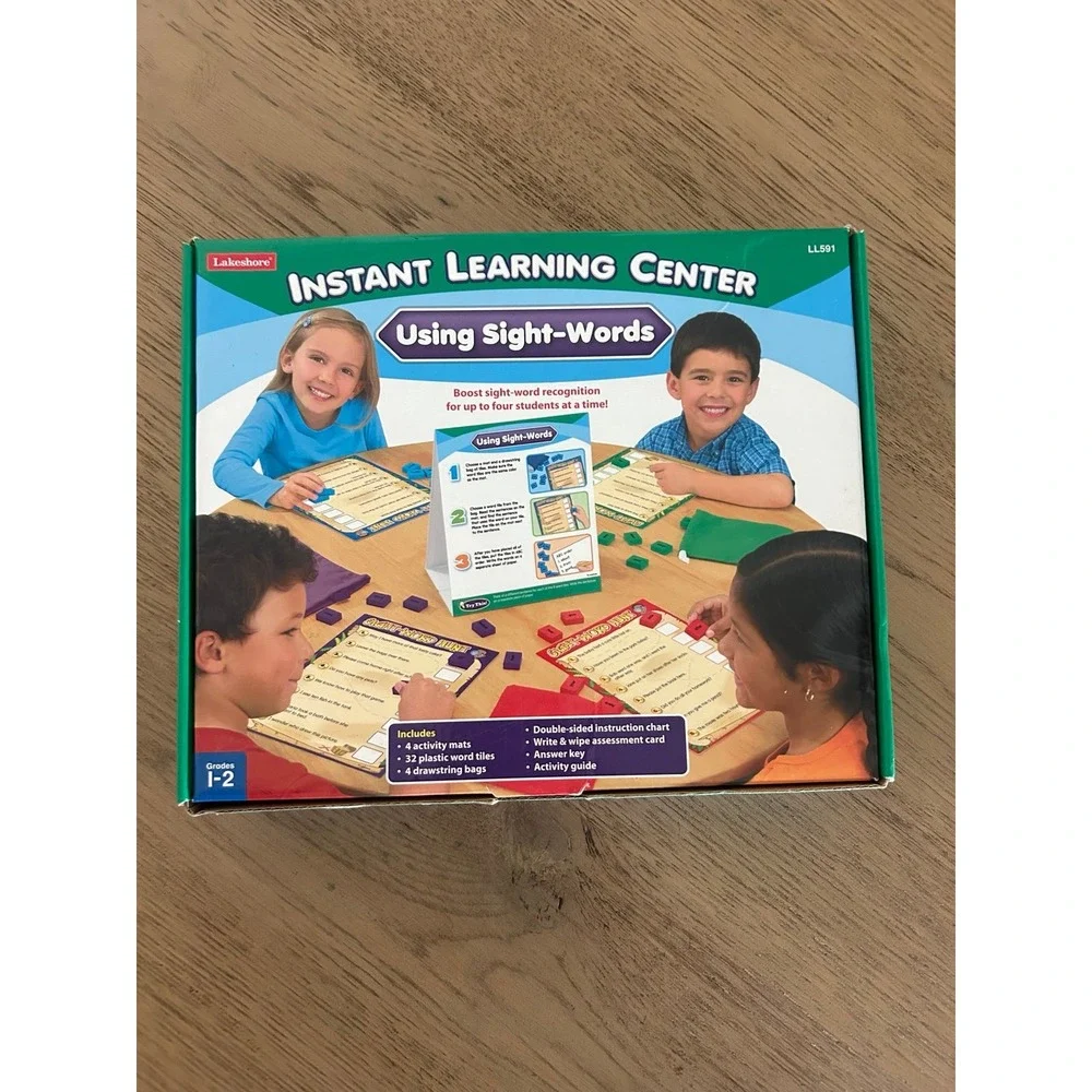 Lakeshore Using Sight Words Educational Learning Activity